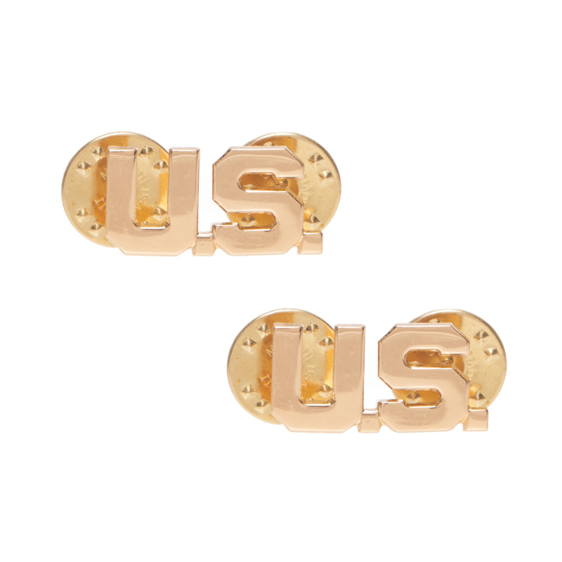U.S. Army Officer Brass U.S. Letters