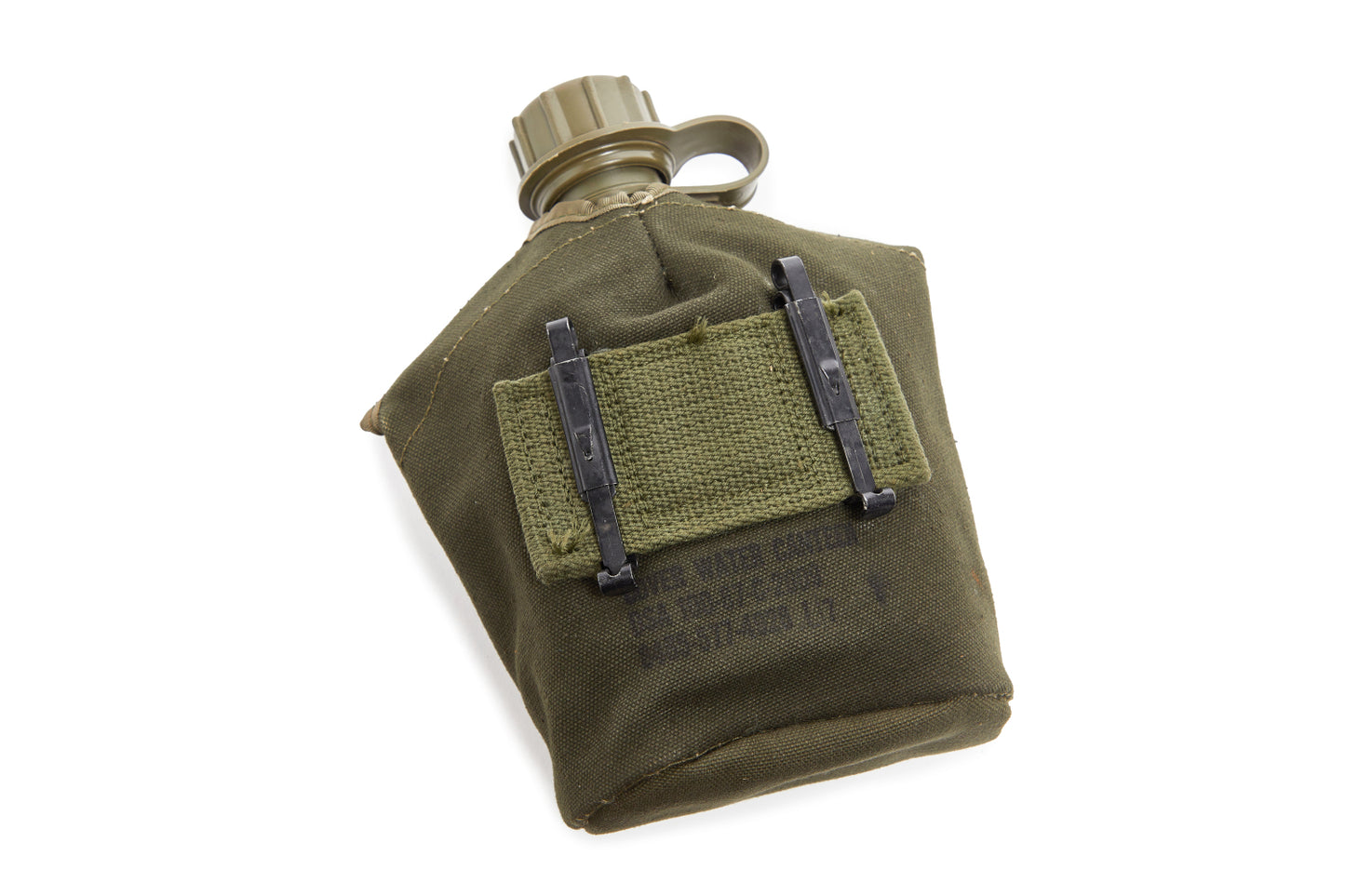 U.S. Army M1956 Canvas Canteen Cover, as issued during the Vietnam War, brand new