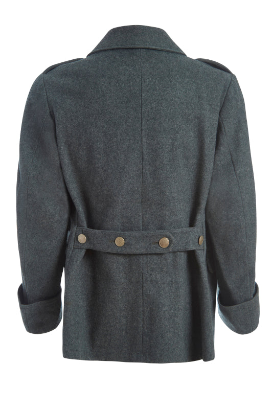 Swiss Army 100% Wool Short Length Overcoat
