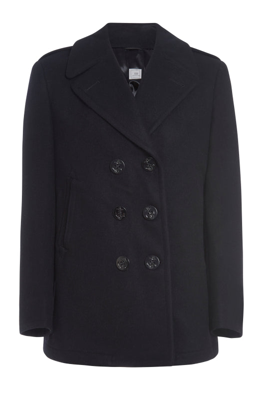 U.S. Navy Women’s Regulation Black Wool Peacoats