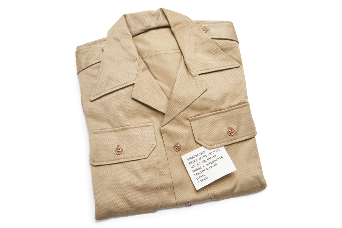 U.S. Army Short Sleeve Khaki Shirt, Vietnam War Issue