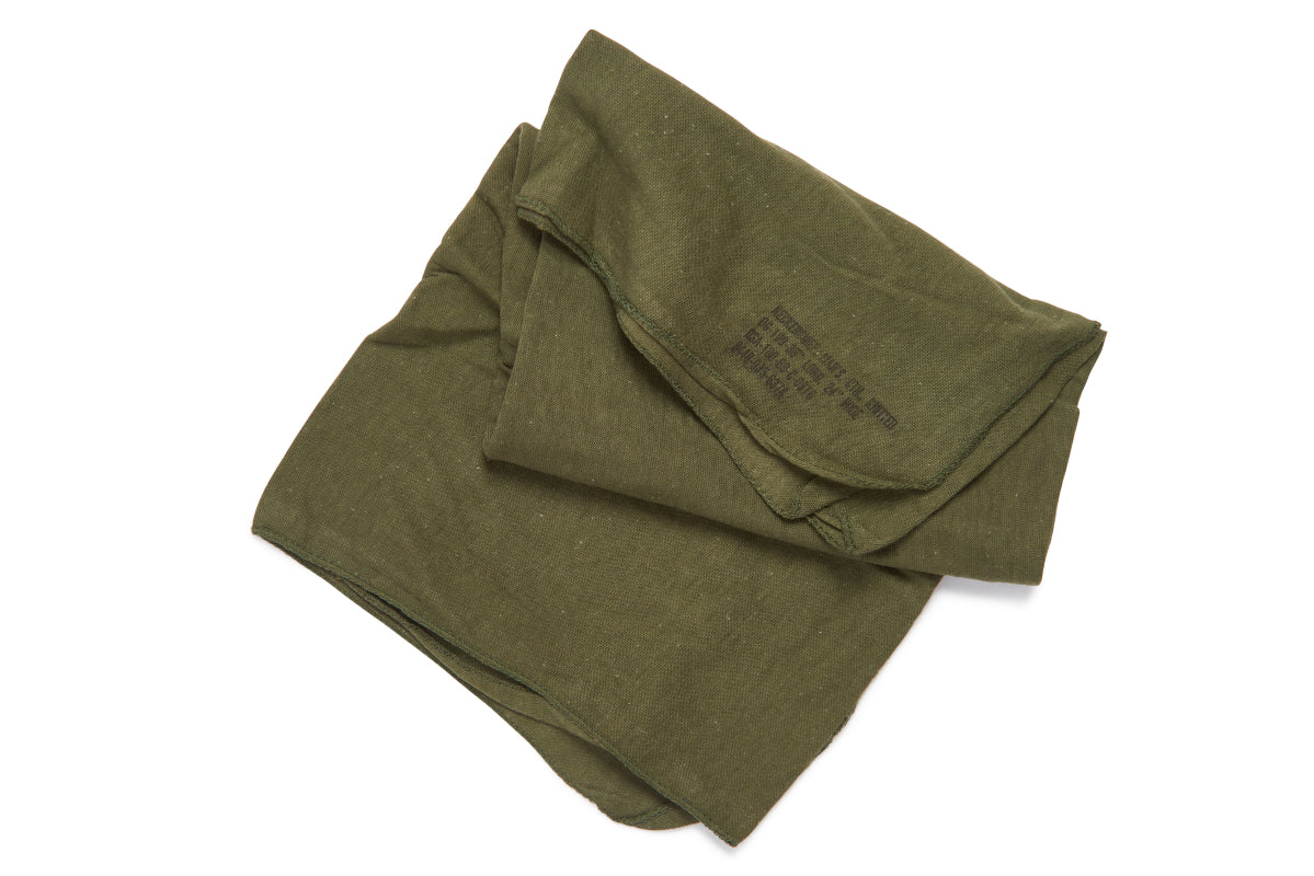 U.S. Army Olive Green Neckerchief, Vietnam War Issue
