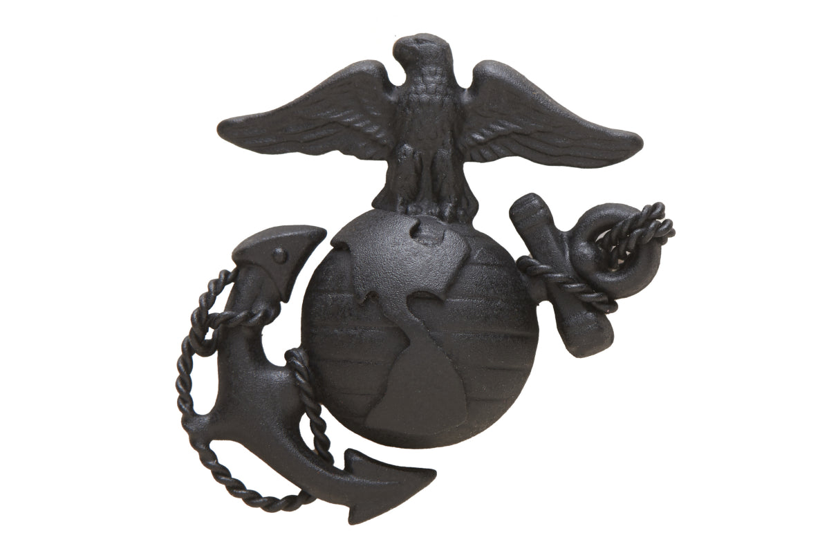 U.S. Marine Corps Officer Green Service Cap Badge