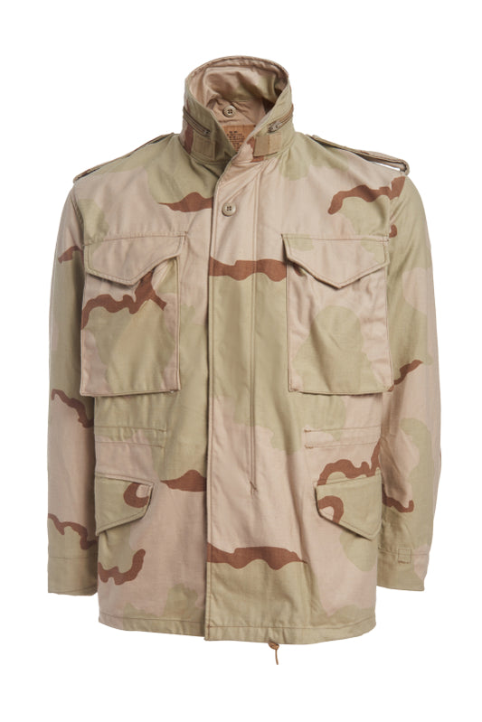 U.S. Army M-65 3 Color Desert Field Coat
