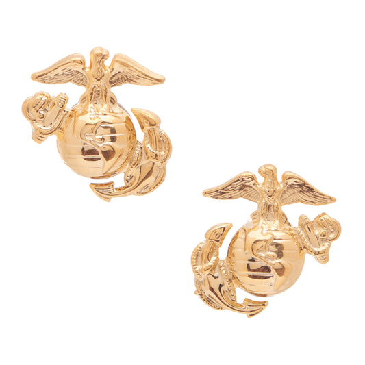 U.S. Marine Corps Enlisted Dress Blue Insignia