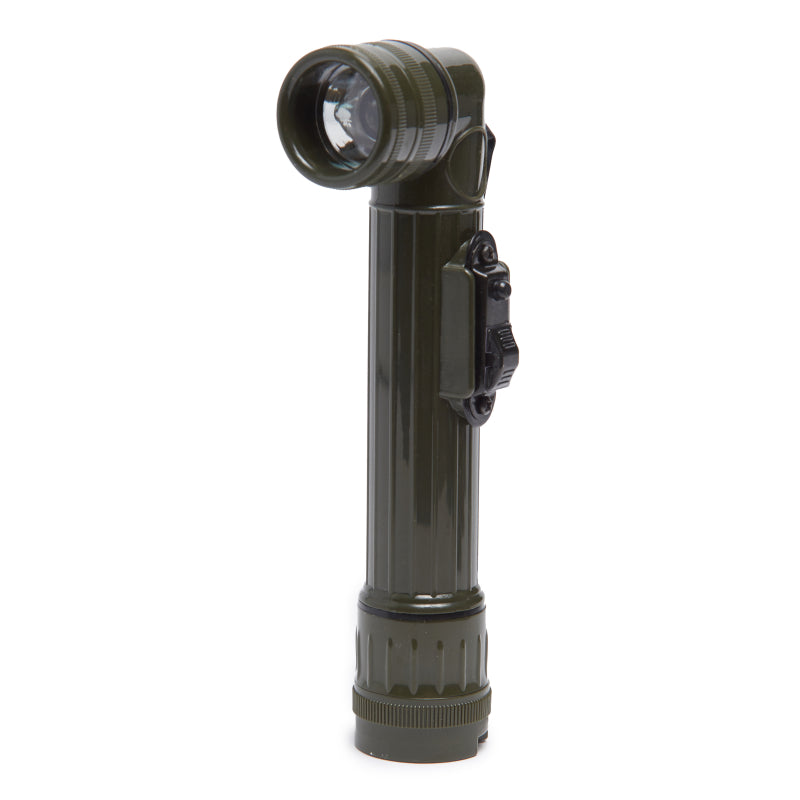 Army Style Mini Angle Head Flashlight