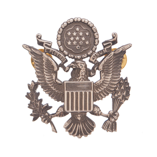 U.S. Air Force Officer Cap Badge, Male, High Relief
