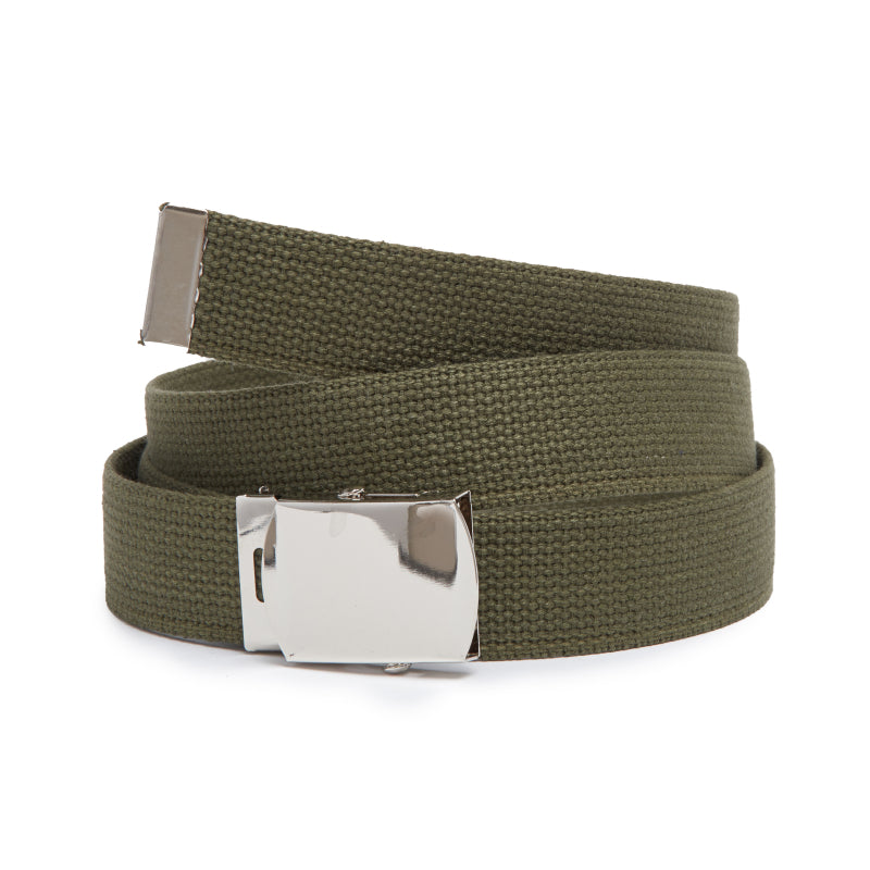 Military Style Web Belts, 100% cotton