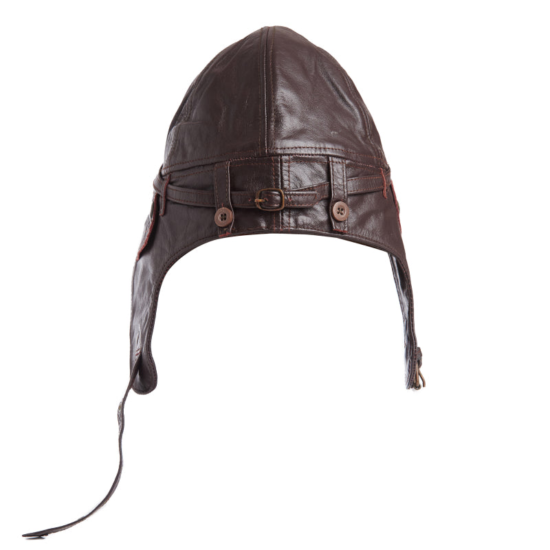 Aviator Leather Flight Helmet