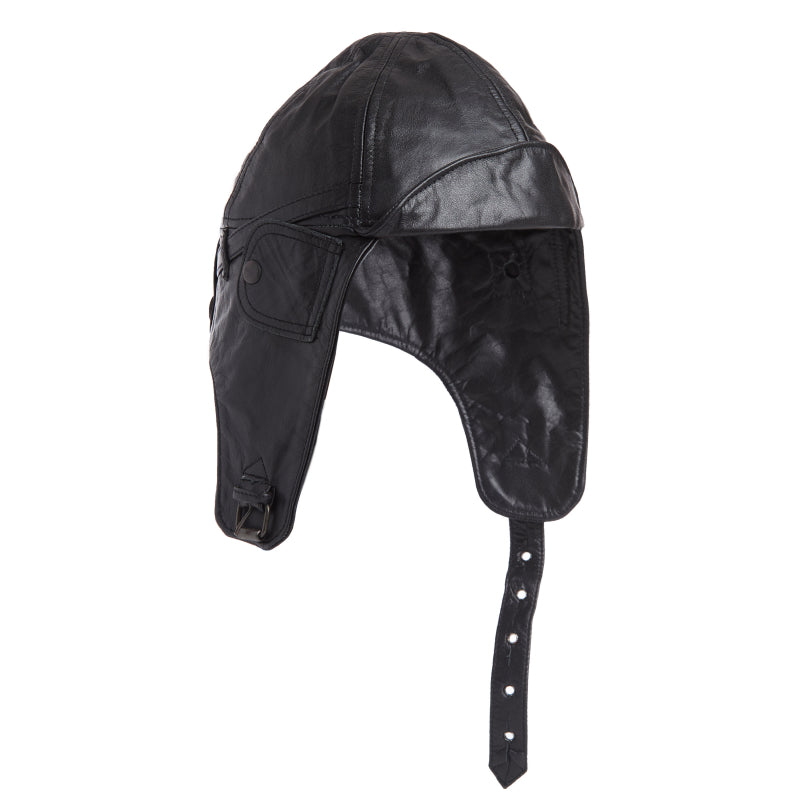 Aviator Leather Flight Helmet