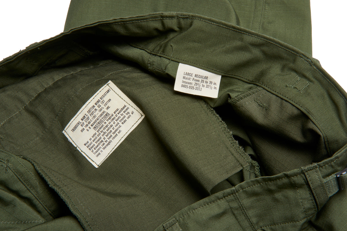 OG-107, OG-107 Jungle Pants, Vietnam Jungle Pants, Jungle Fatigue pants ...