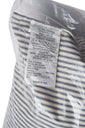 White W/ Blue Stripes / Standard