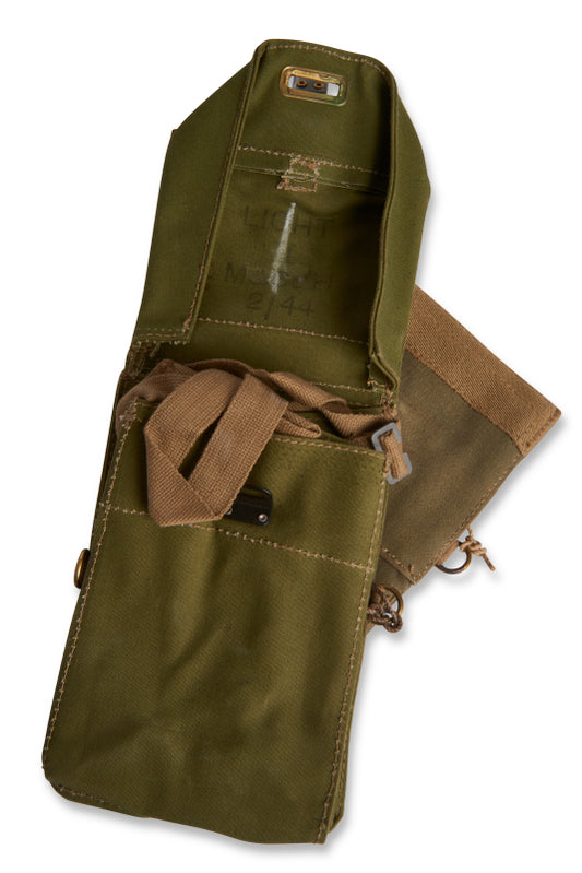 British Government Respirator Shoulder Bag, World War II Issue, CLEARANCE