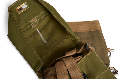 British Government Respirator Shoulder Bag, World War II Issue, CLEARANCE