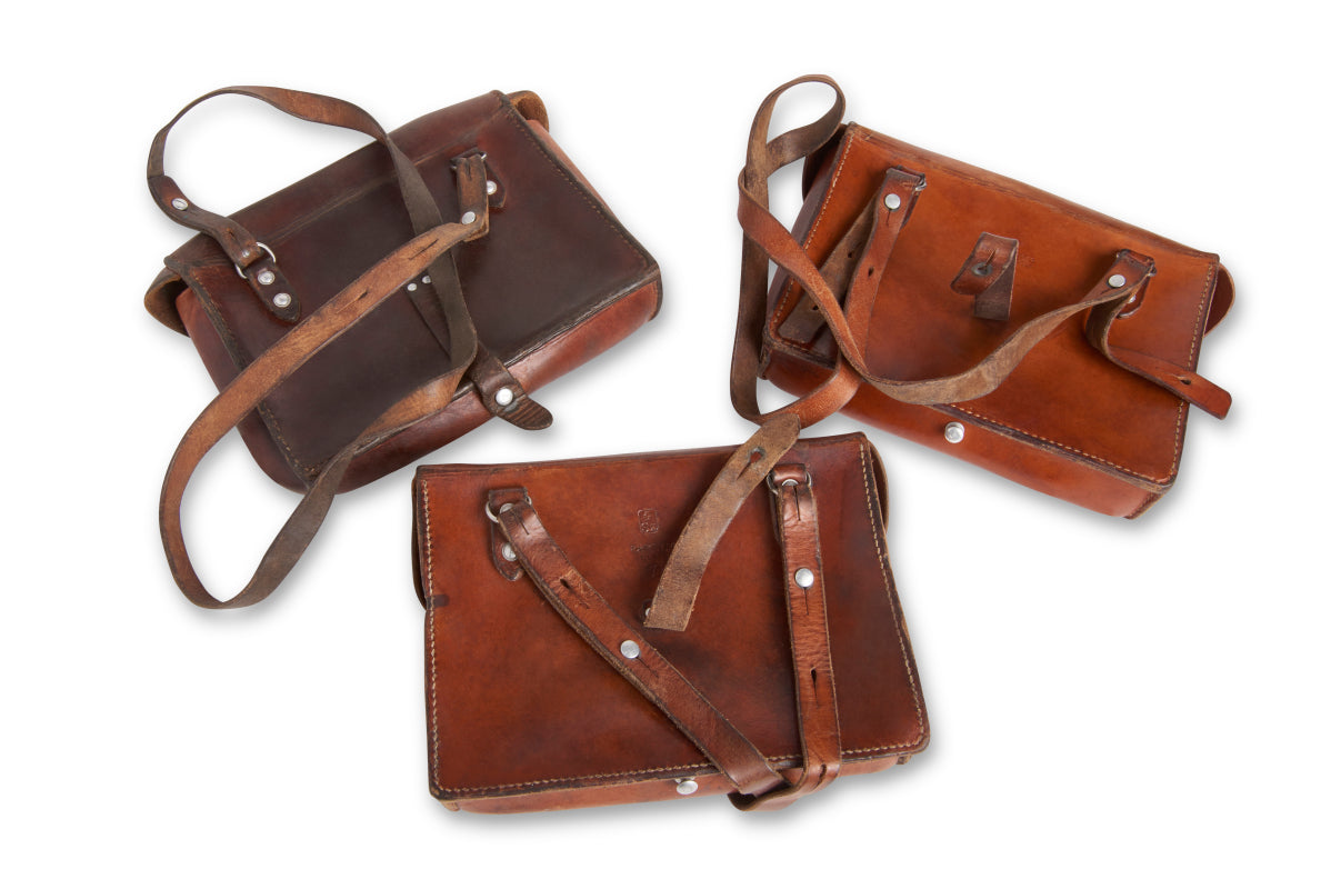 Swiss Army Officer's Leather Map Case