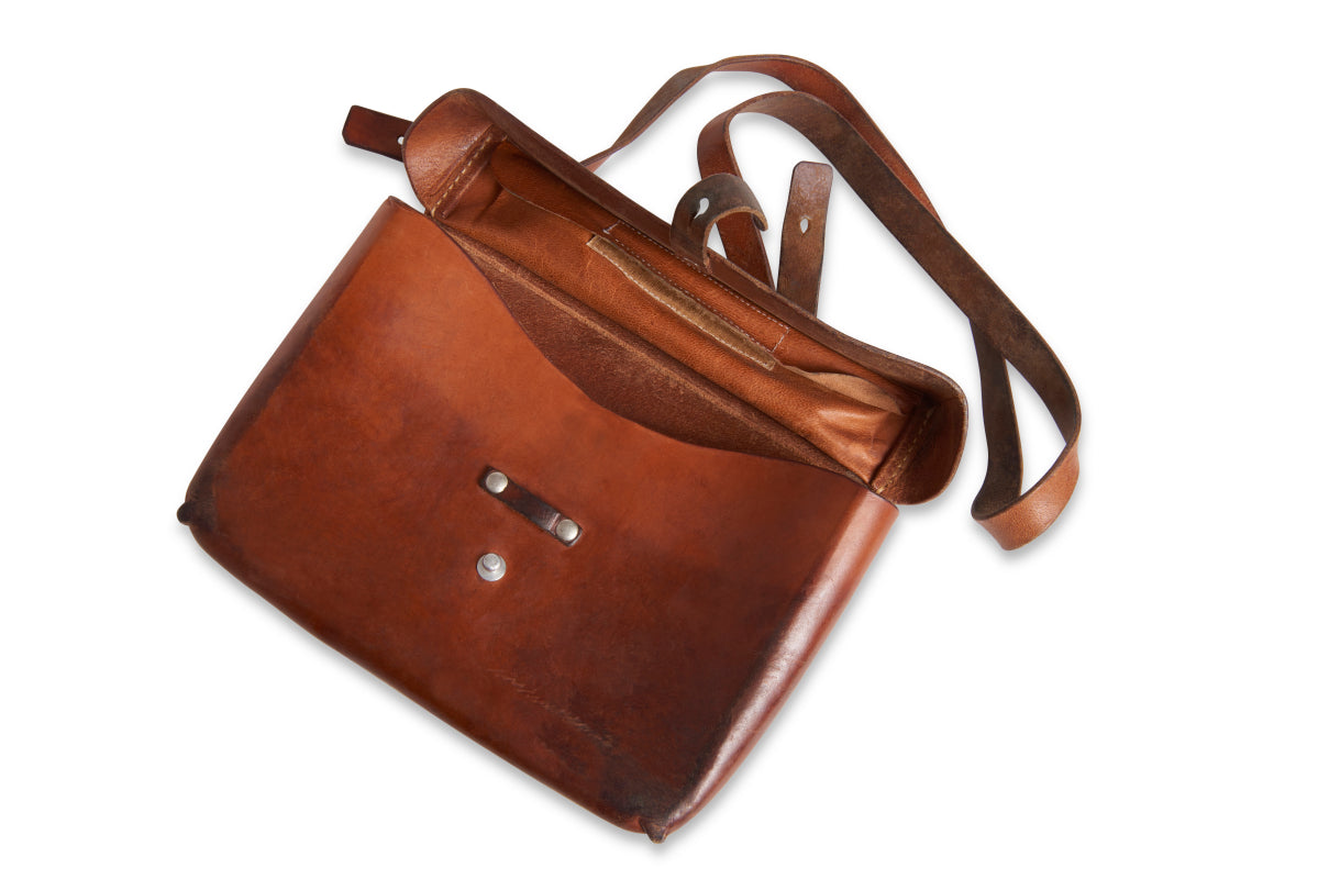 Swiss Army Officer's Leather Map Case