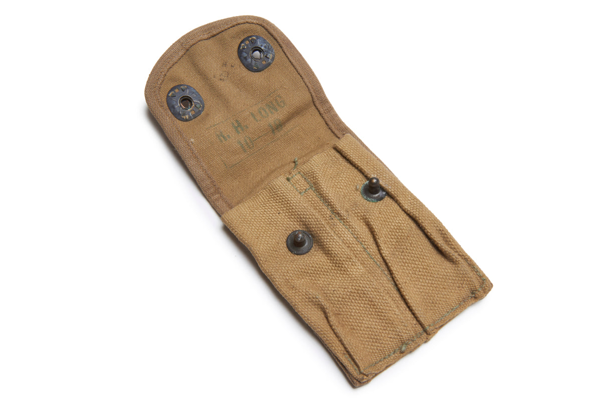 U.S. Army World War I Issue 45 Caliber Ammunition Pouch, choose new or used condition