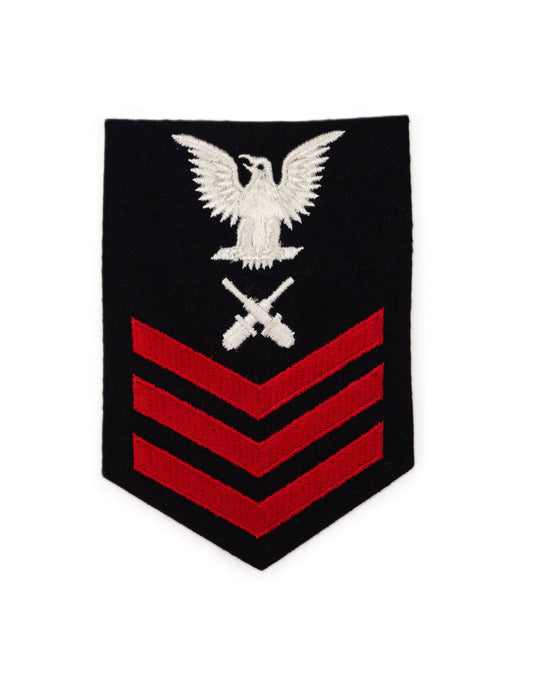 U.S.N. Regulation Petty Officer 'rate', First Class Gunner's Mate