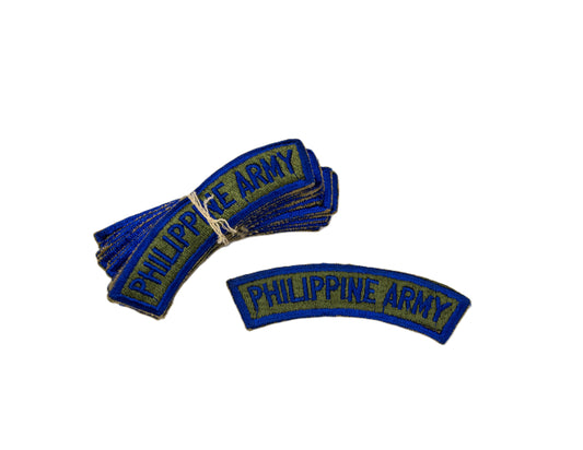 U.S. Army PHILIPPINE ARMY Shoulder Tab, World War II Issue