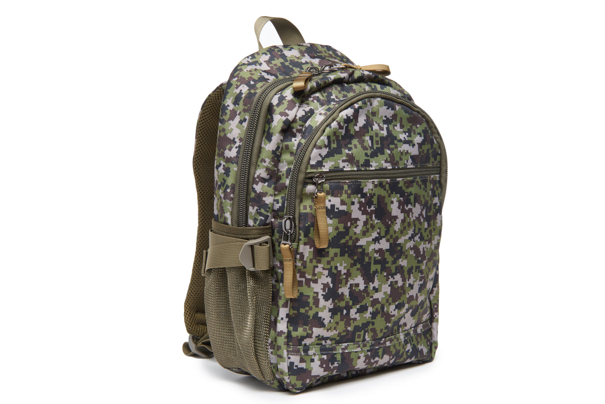 CHECKPOINT CHARLIE TM Green Digital Camouflage Backpack Regularly $60. Introductory Sale Price! $49.77