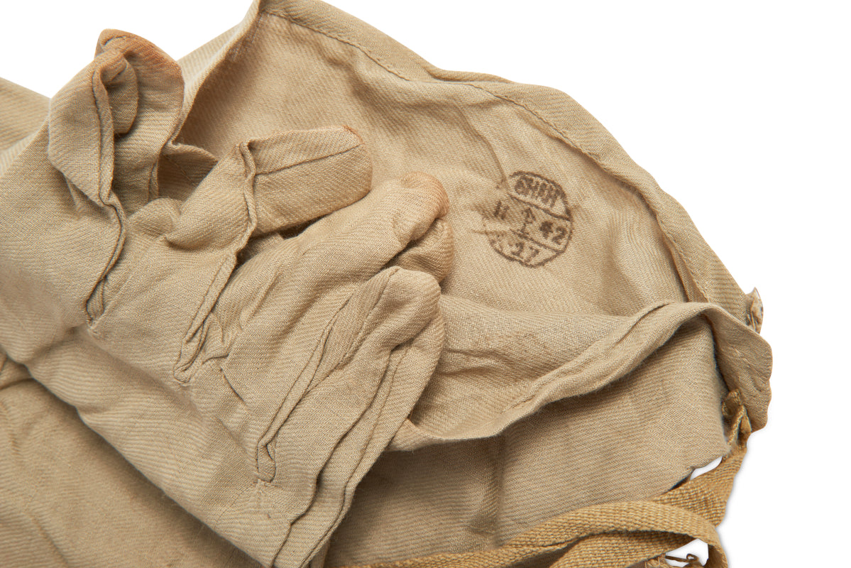 British Navy looooooong-length Gun Powder Handler's Gauntlets, WWII Issue
