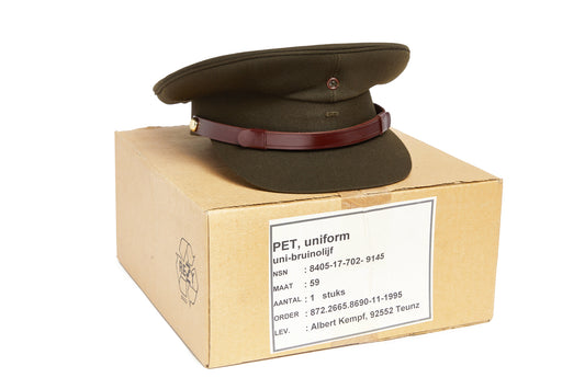 Dutch Army Olive Service Cap, brand new