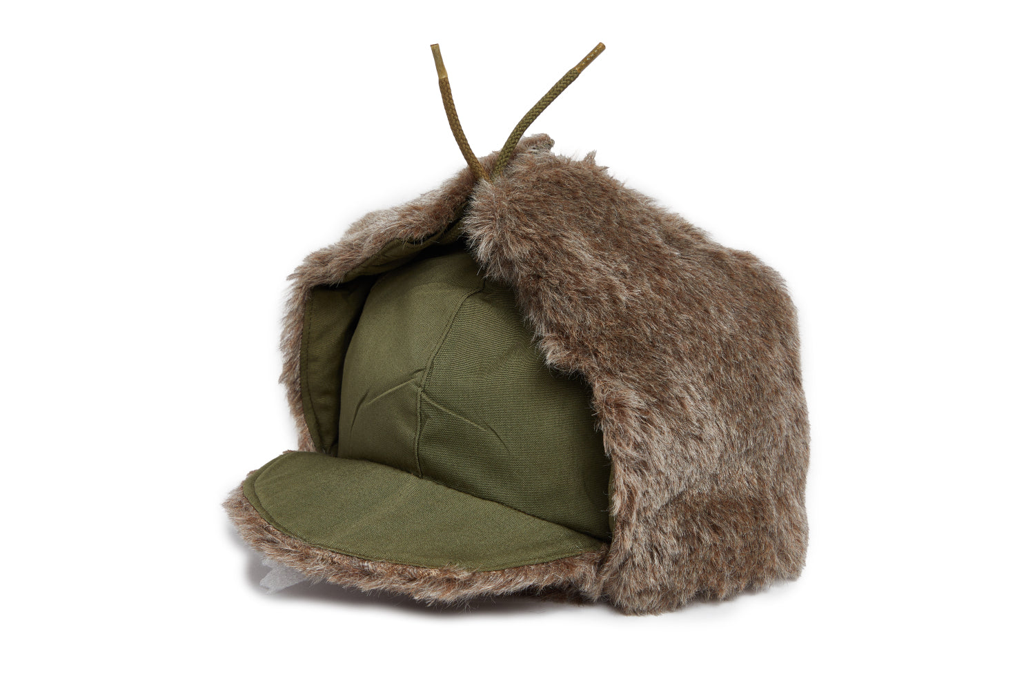 U.S. Army Field Cap, Olive Drab, Pile Lined
