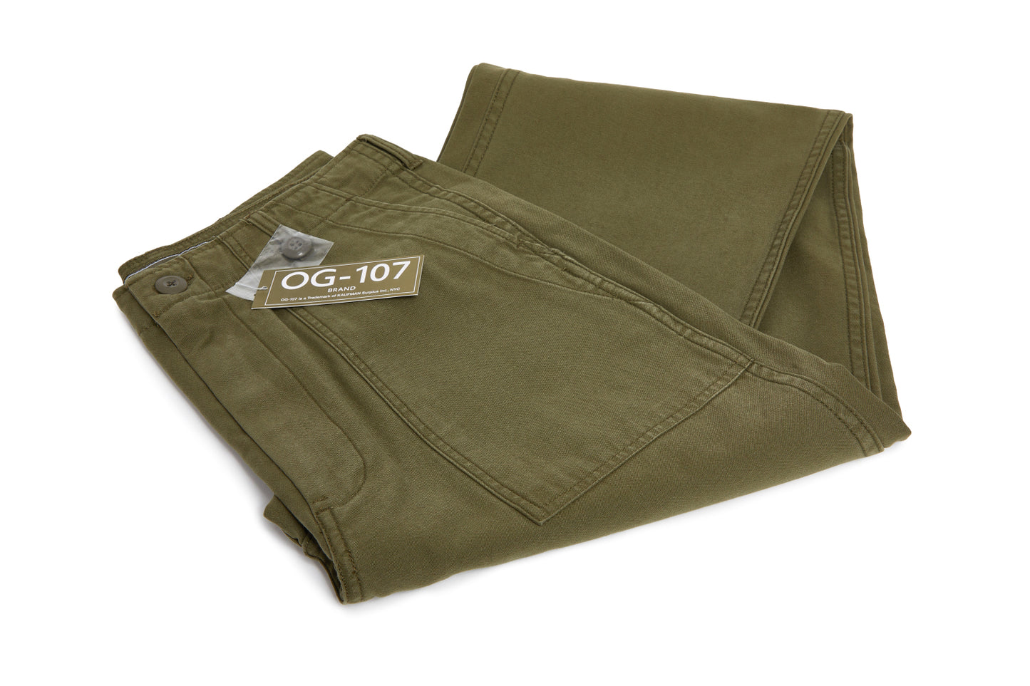 OG-107® 4 Pocket Fatigue Pants, identical in appearance and fit of the originals from the 1960s