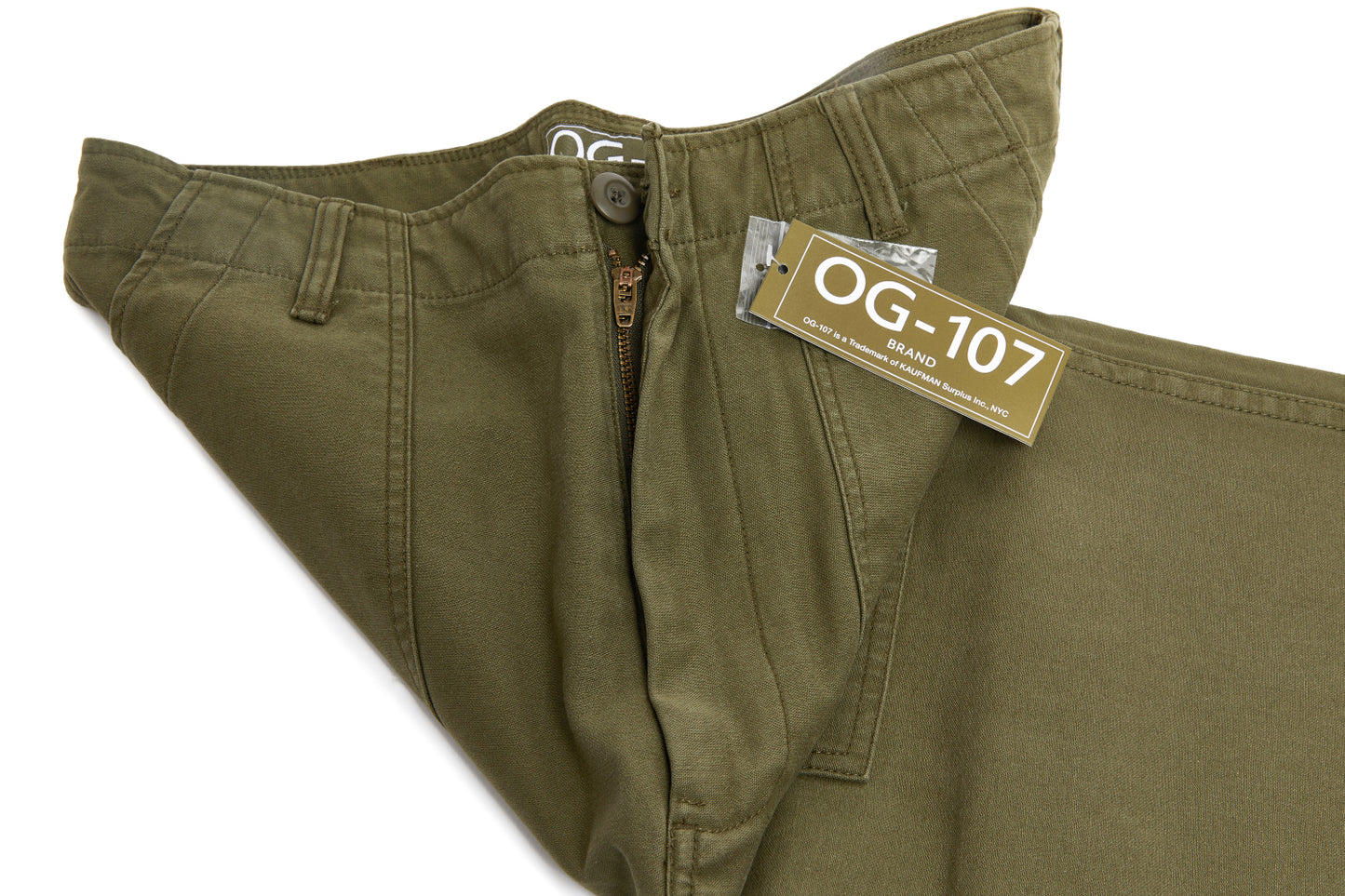 OG-107® 4 Pocket Fatigue Pants, identical in appearance and fit of the originals from the 1960s