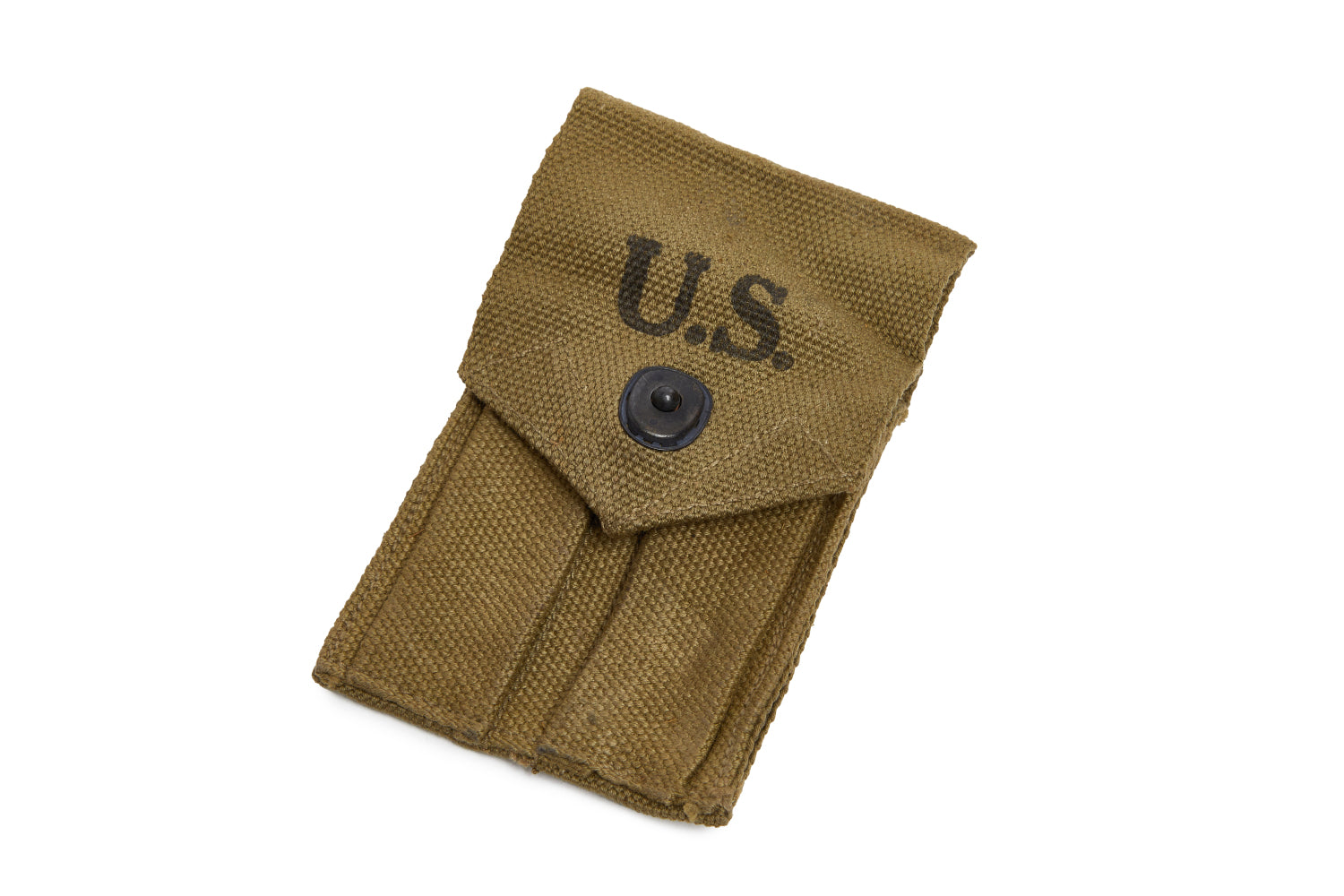 Brown tactical pouch with 'U.S.' text on a white background