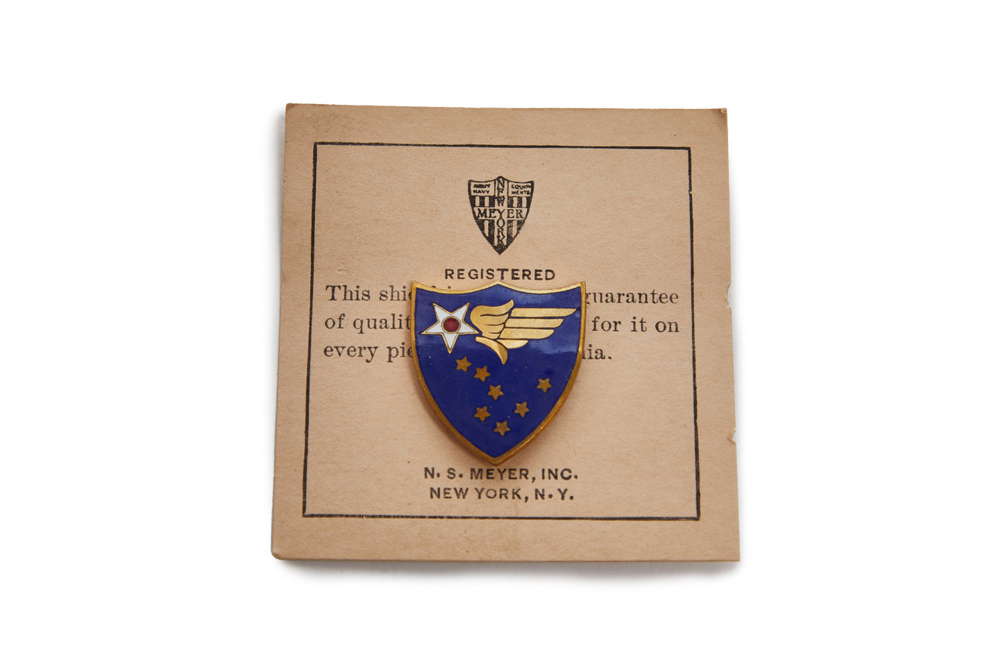 U.S. Army Air Force World War II Issue Alaskan Air Command Distinctive Insignia