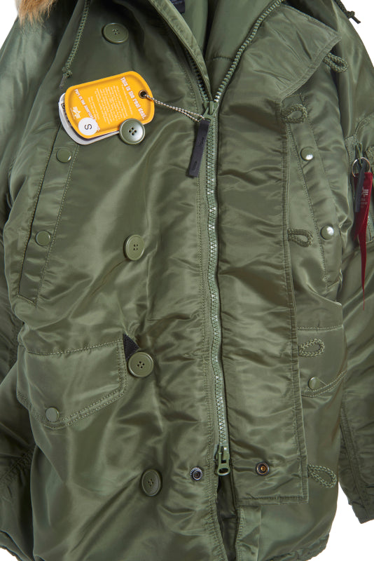 ALPHA Industries N3B Men’s Extreme Cold Weather Regular Fit Parka
