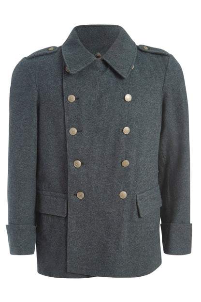 Swiss Army 100% Wool Short Length Overcoat