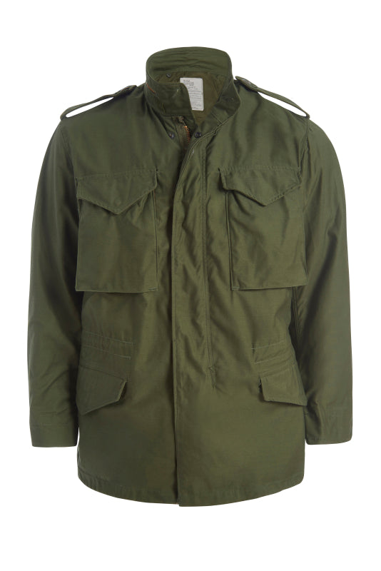 U.S. Army OG-107 Olive Green M65 Field Coat, Manufactured by Alpha Industries