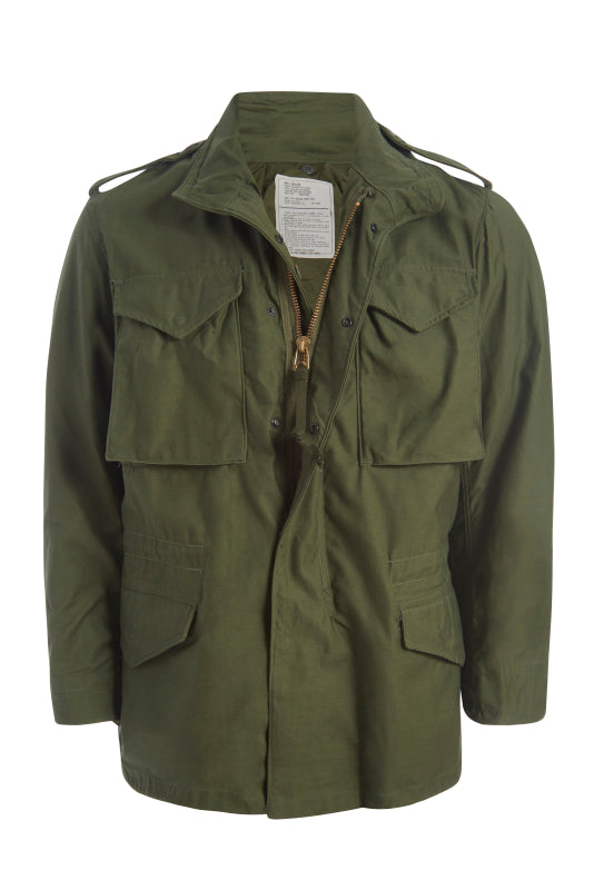 U.S. Army OG-107 Olive Green M65 Field Coat, Manufactured by Alpha Industries