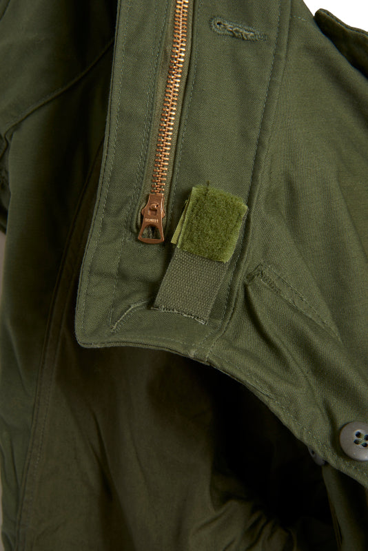 U.S. Army OG-107 Olive Green M65 Field Coat, Manufactured by Alpha Industries