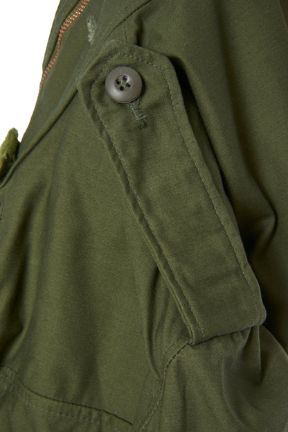 U.S. Army OG-107 Olive Green M65 Field Coat, Manufactured by Alpha Industries