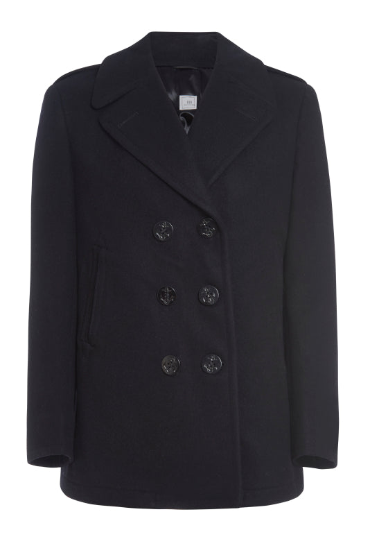U.S. Navy Women’s Regulation Black Wool Peacoats