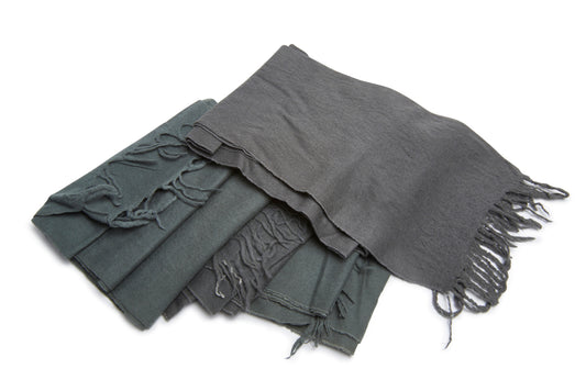 Swiss Army Light Grey 100% Wool Scarf