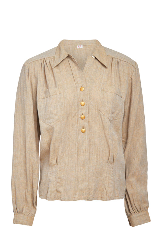Swedish Women's Army Corps long sleeve blouse
