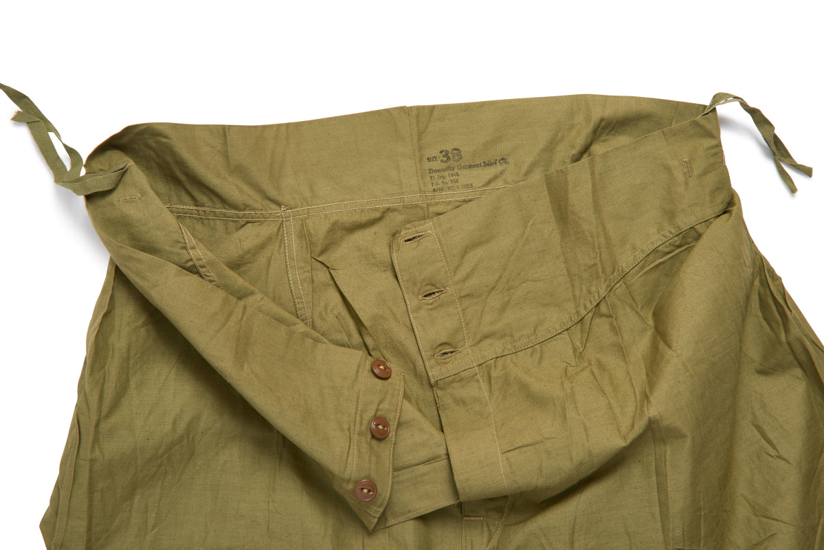 U.S. Army Khaki-Green Boxer Shorts, World War II Issue