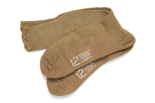 U.S. Army Khaki Dress Socks, World War II Issue