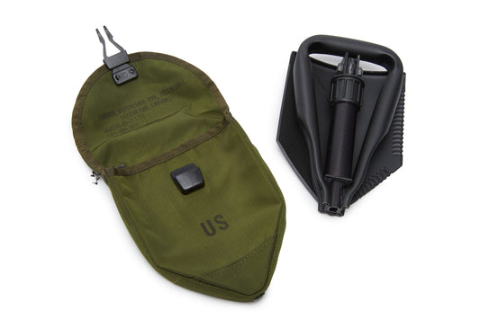 U.S. Army M1967 OG-106 Nylon Shovel Cover, Vietnam War Issue, dated 1969