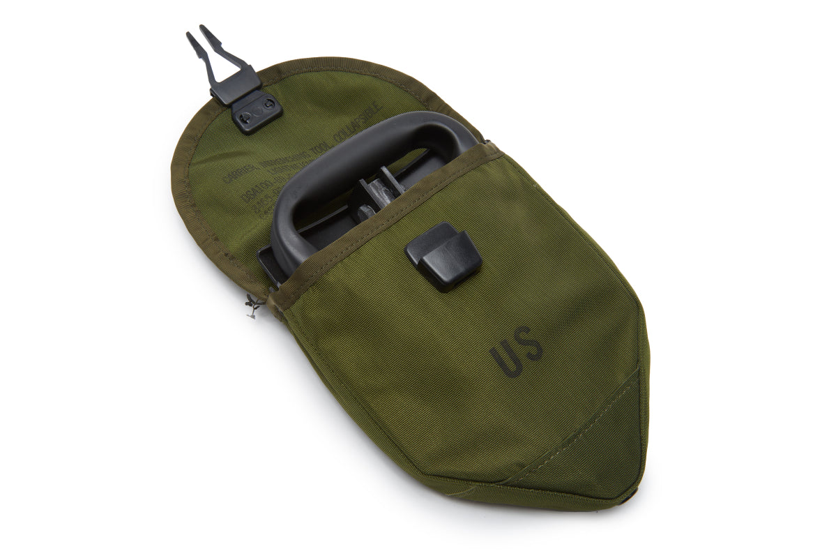 U.S. Army M1967 OG-106 Nylon Shovel Cover, Vietnam War Issue, dated 1969