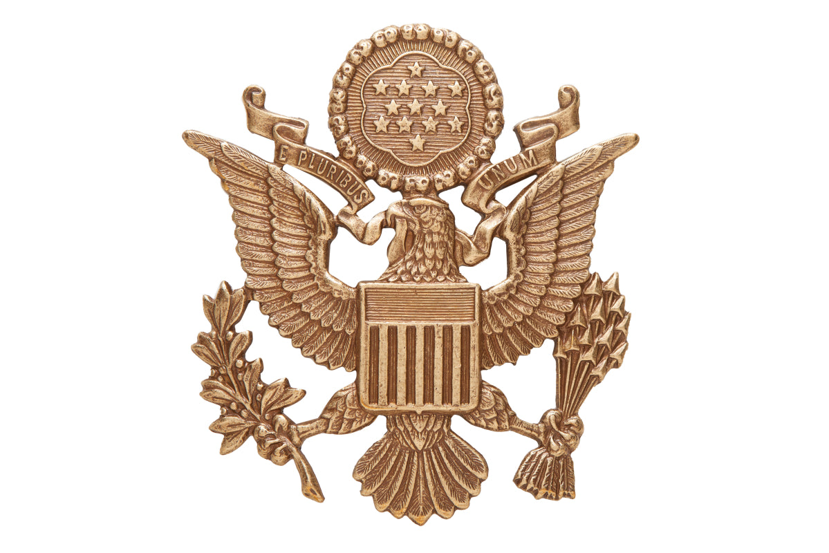 U.S. Army officer male, antique finish