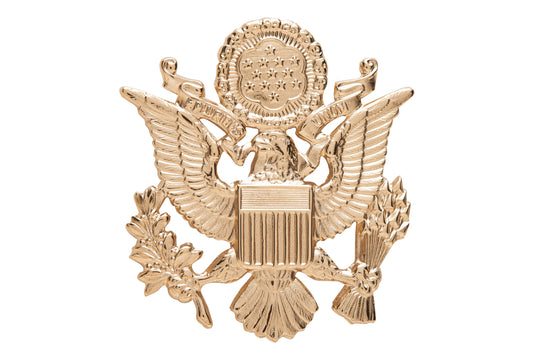 U.S. Army officer male, 22K gold plated