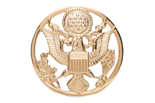 U.S. Army enlisted female, shiny finish