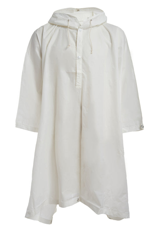 Swedish Army Snow White Poncho, new unissued