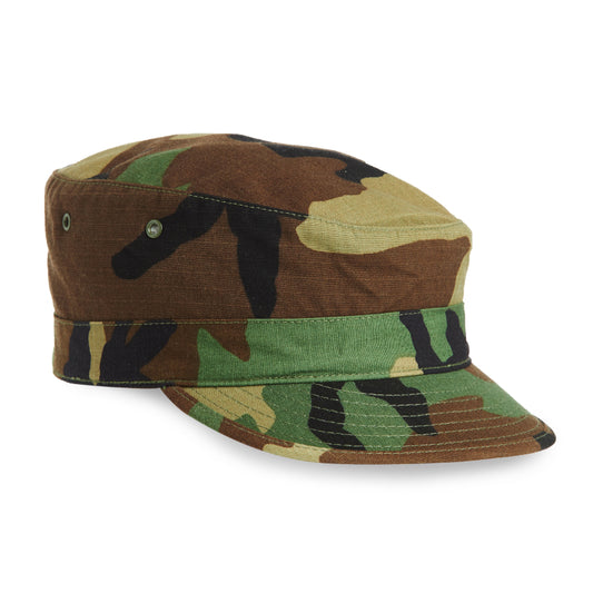 U.S. Army Woodland Pattern Hot Weather Patrol Cap