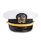 U.S. Navy Current Issue Officer's Service Cap as worn by an Ensign, Lt. Jr. Grade, Lieutenant, Lt. Commander